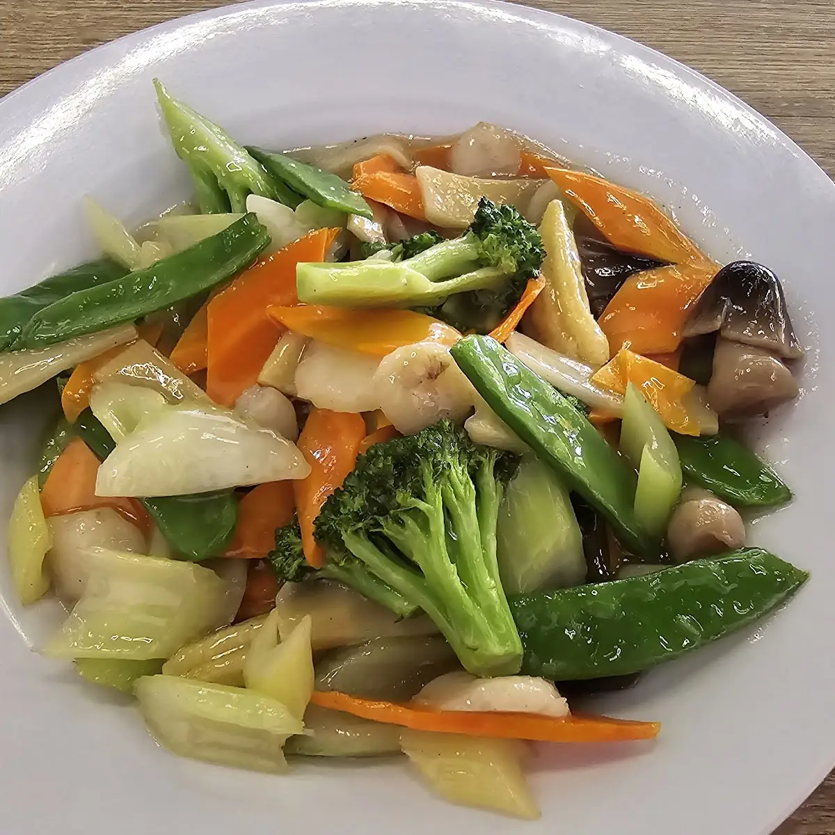 Mixed Vegetables with Light Sauce 炒杂菜